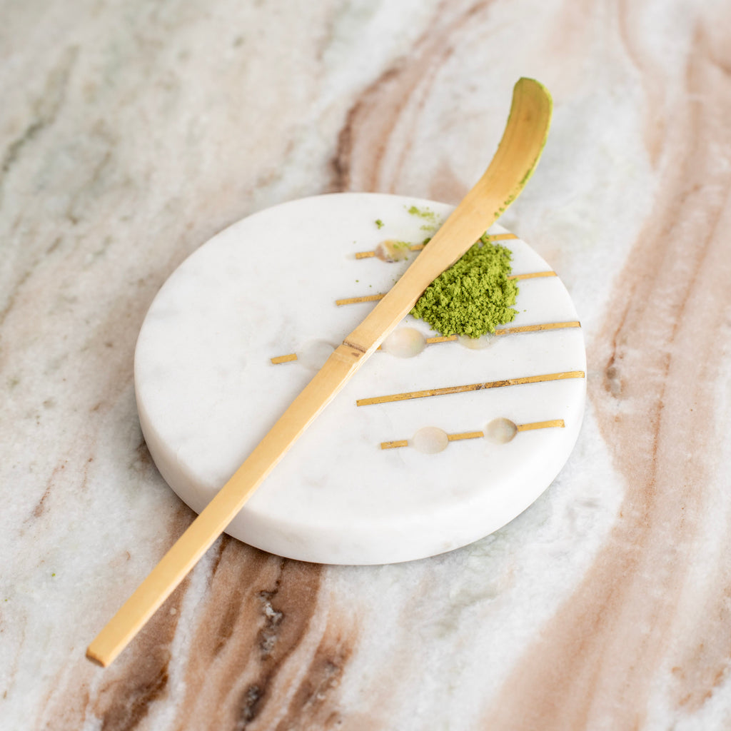 Chashaku – charakteristischer Matcha-Löffel aus Bambus 