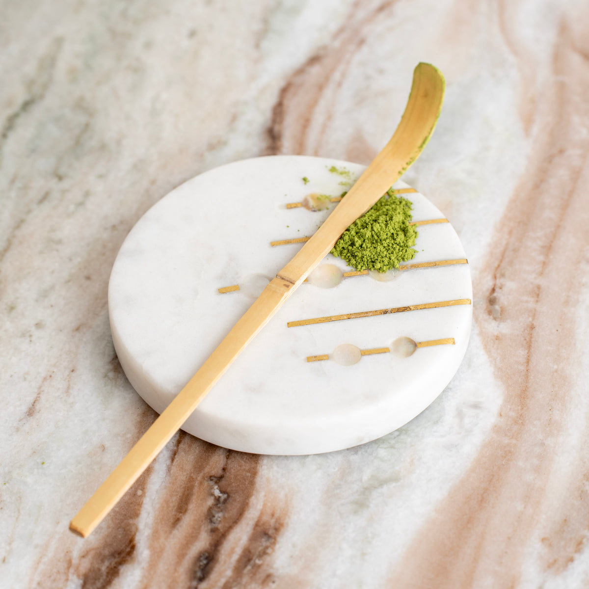 Chashaku – charakteristischer Matcha-Löffel aus Bambus 