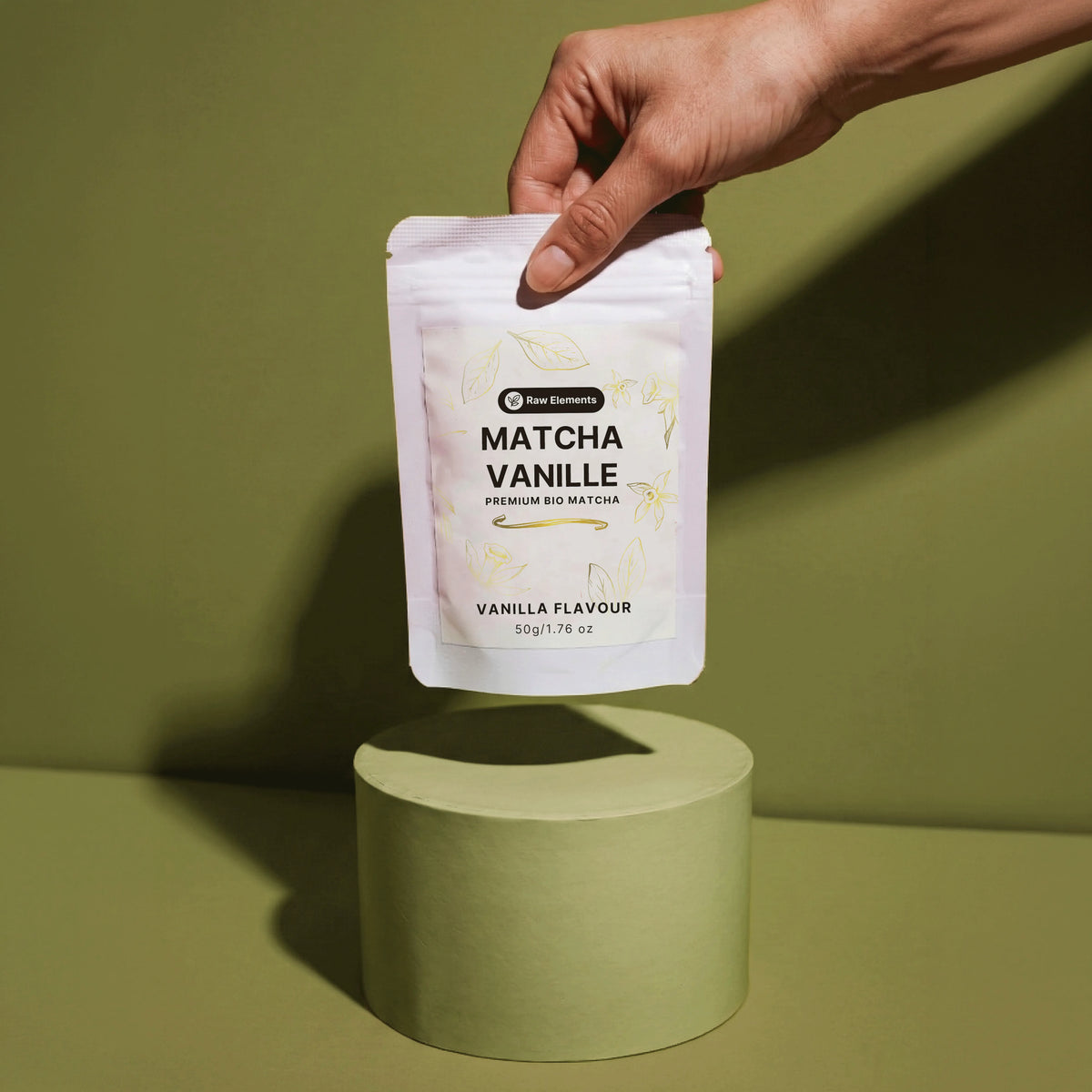 Vanille Matcha Pulver